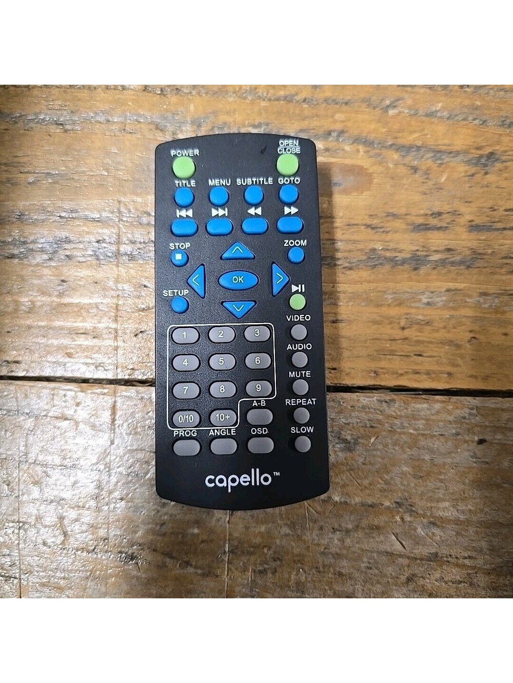 Genuine CAPELLO DVD REMOTE CONTROL for CVD2216 CVD2216BLK OEM